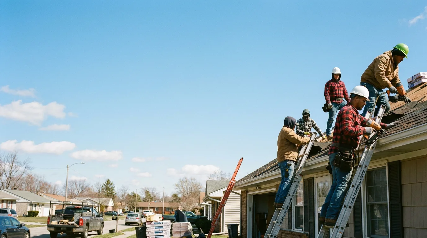 Roofing in Chandlersville, OH near me